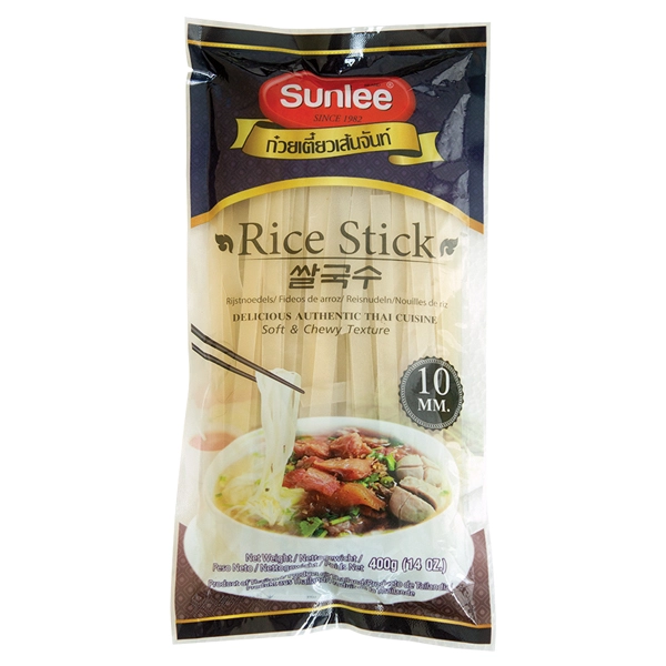 A530SL10 Sunlee Rice Stick (Straight) 10 mm 30 x 14 oz (400 g)